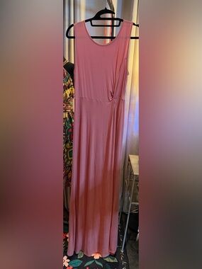Vanilla Bay Dusty Rose Maxi Dress